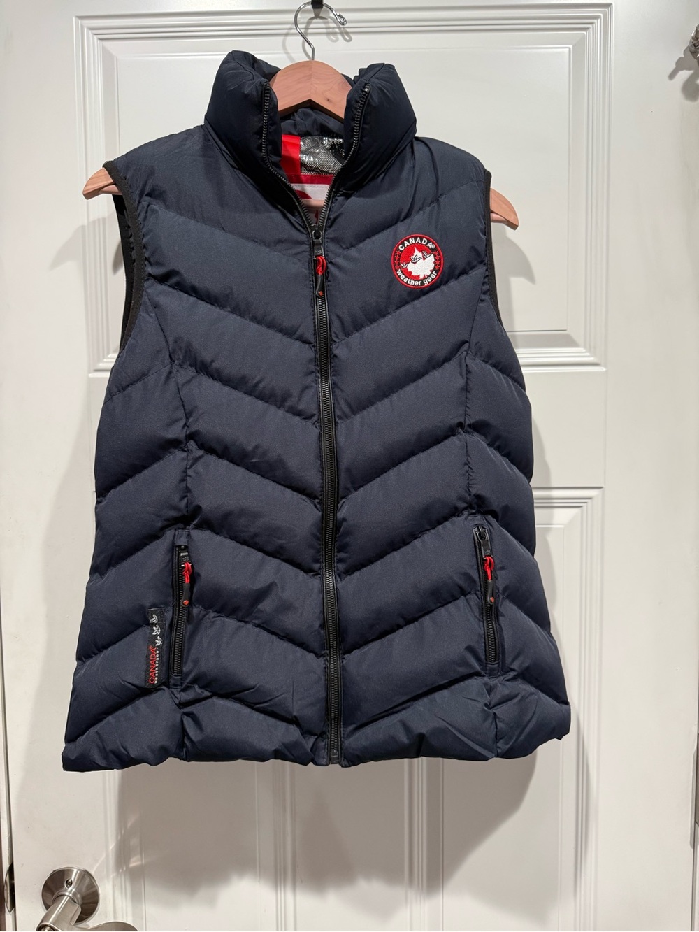 Canada Weather Gear Quilted Down Vest - Navy